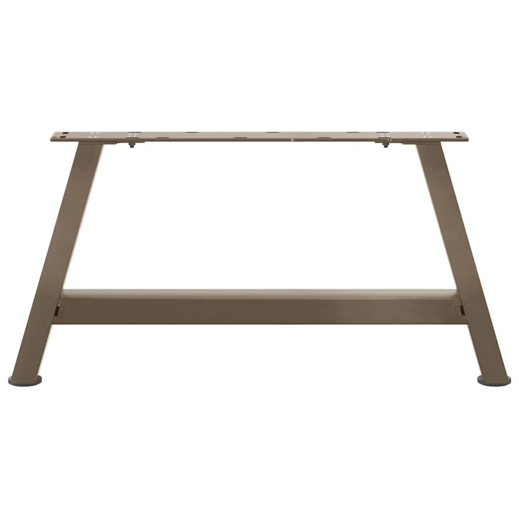 Couchtischbeine A-Form 2 Stk. 60x(30-31) cm Stahl
