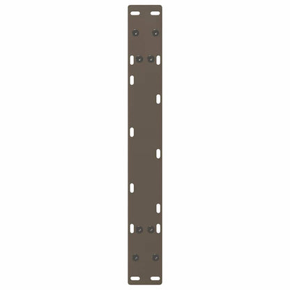 Couchtischbeine A-Form 2 Stk. 60x(30-31) cm Stahl
