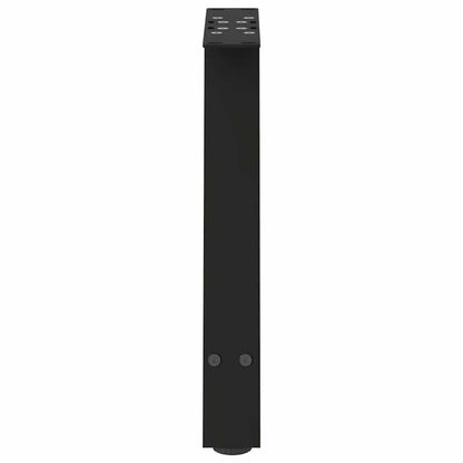 Couchtischbeine A-Form 2 Stk. Schwarz 38x(42-43) cm Stahl