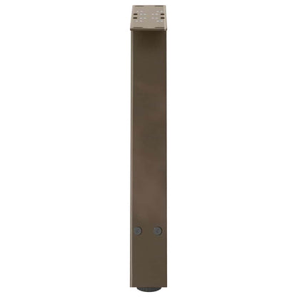 Couchtischbeine A-Form 2 Stk. 38x(42-43) cm Stahl