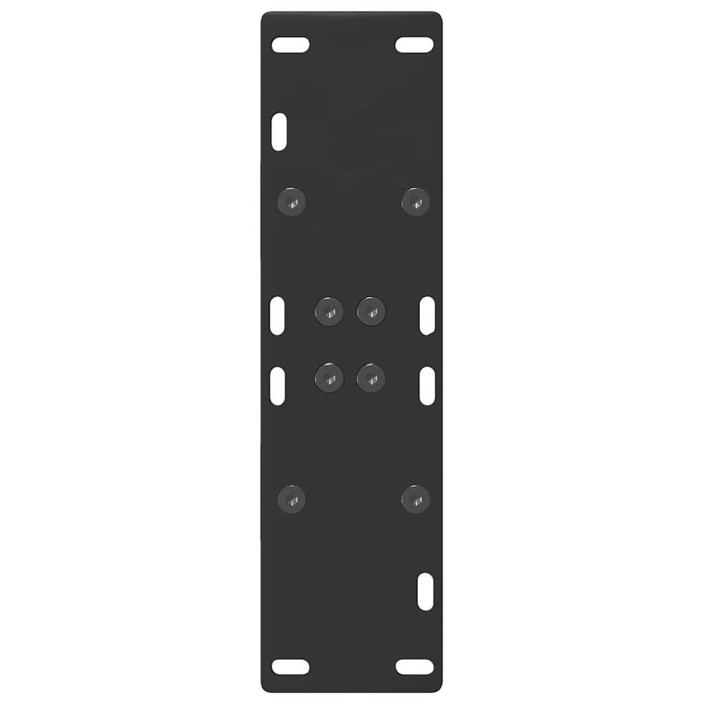 Coffee table legs A-shape 2 pcs. Black 50x(72-73) cm steel
