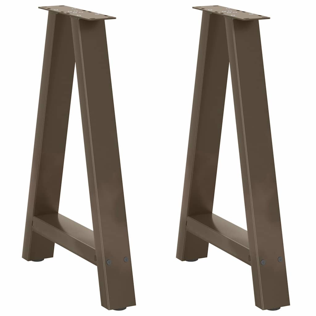 Coffee table legs A-shape 2 pcs. 50x(72-73) cm steel