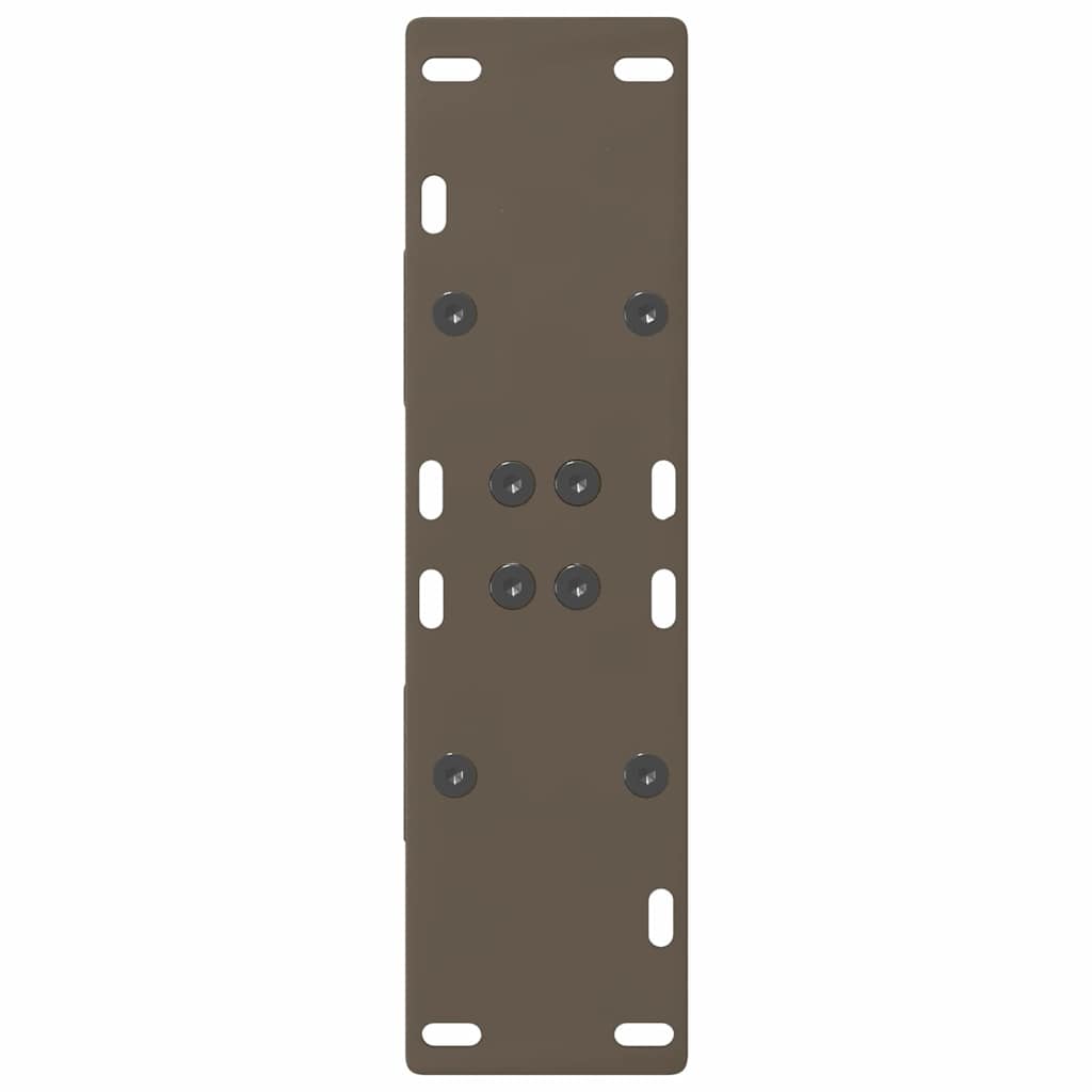 Pieds de table à manger en forme de A, 2 pièces, 60 x (72-73) cm, acier