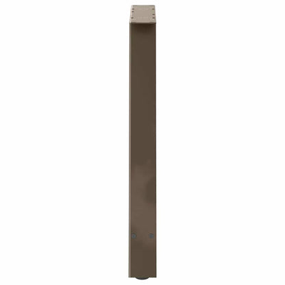 Esstischbeine A-Form 2 Stk. 70x(72-73) cm Stahl