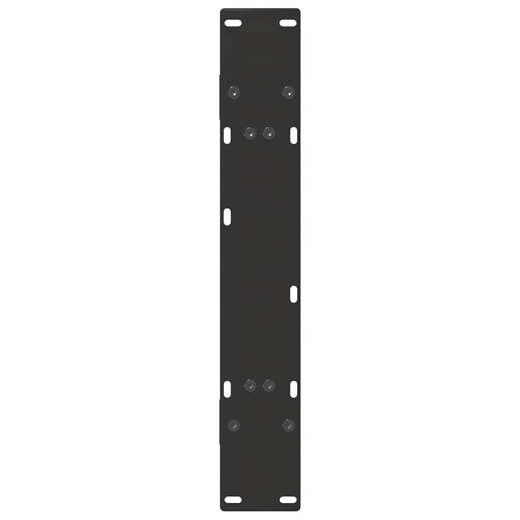 Coffee table legs A-shape 2 pcs. Black 80x(72-73) cm steel