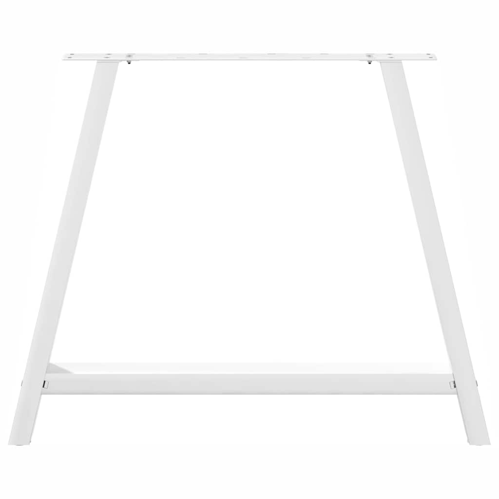 Coffee table legs A-shape 2 pcs. White 90x(72-73) cm steel