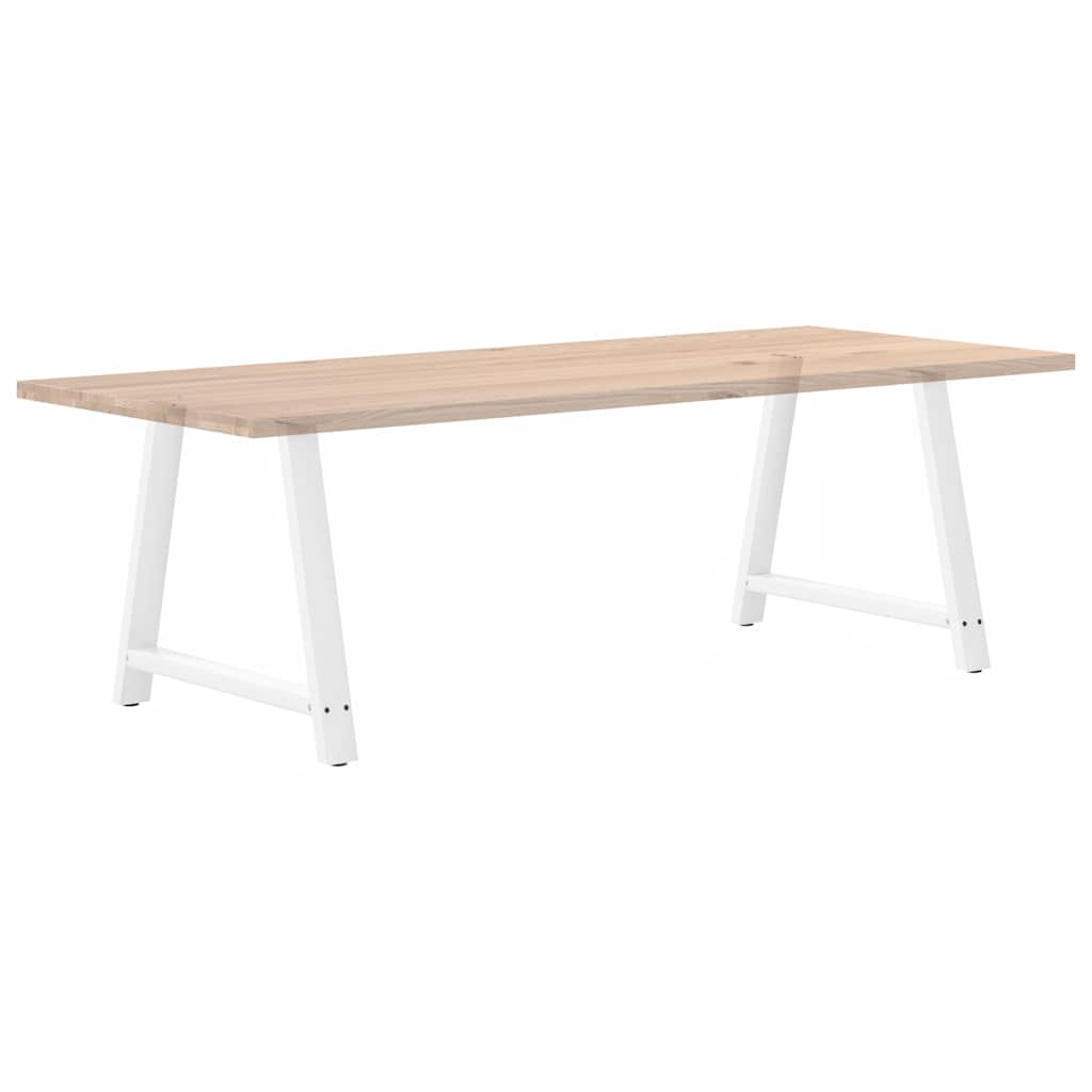 Coffee table legs A-shape 2 pcs. White 90x(72-73) cm steel