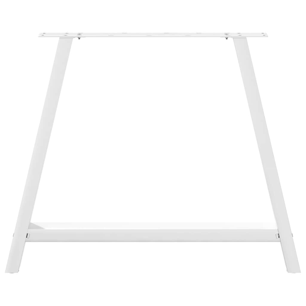 Coffee table legs A-shape 2 pcs. White 100x(72-73) cm steel