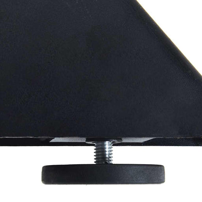 Esstischbein in Spinnenform Anthrazit 150x78x(72-73) cm Stahl