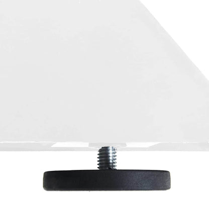 Esstischbein in Spinnenform Weiß 85x85x(72-73) cm Stahl