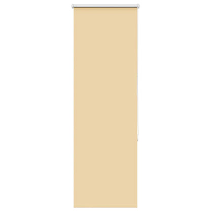 Verdunkelungsrollo Beige 50x130cm Stoffbreite 45,7 cm Polyester