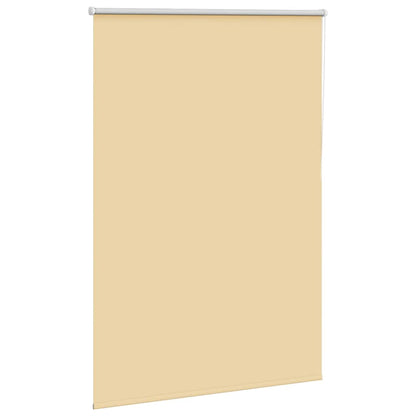 Verdunkelungsrollo Beige 100x130cm Stoffbreite 95,7cm Polyester