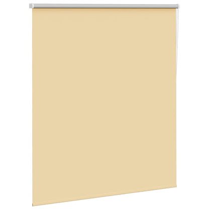 Verdunkelungsrollo Beige 130x130 cm Stoffbreite 126,6 cm