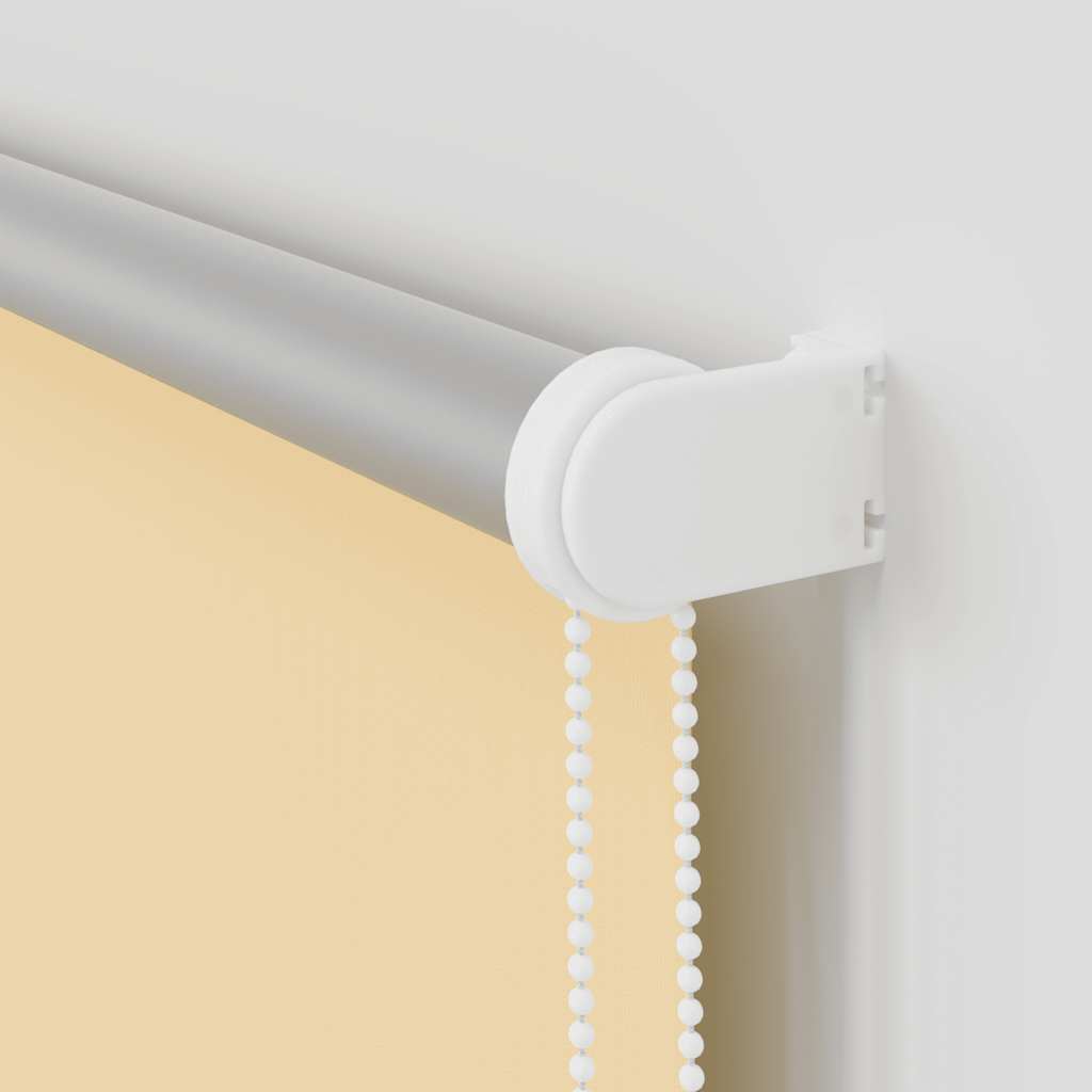 Verdunkelungsrollo Beige 135x130 cm Stoffbreite 131,6 cm