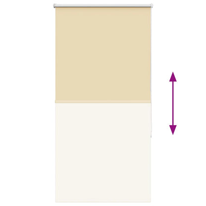 Verdunkelungsrollo Beige 65x150cm Stoffbreite 60,7 cm Polyester