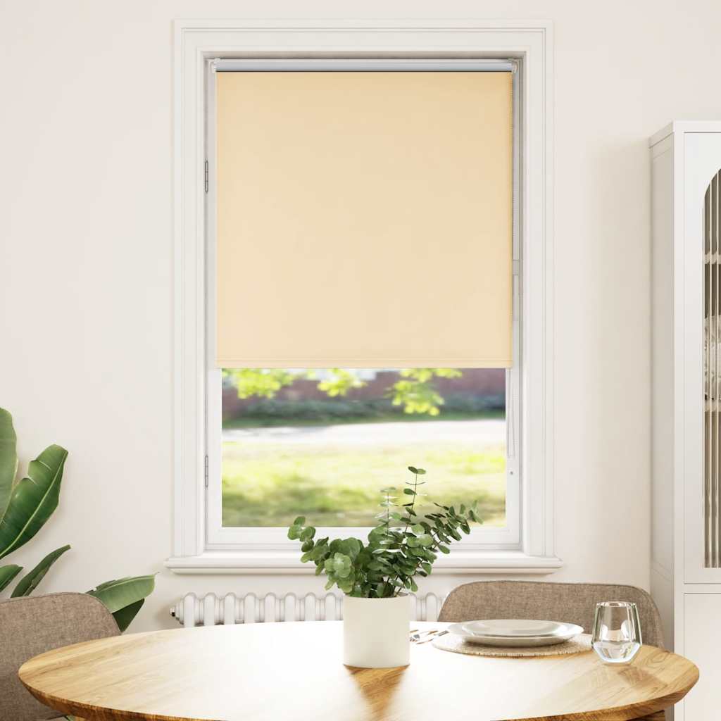 Verdunkelungsrollo Beige 75x150cm Stoffbreite 70,7 cm Polyester