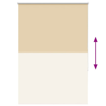 Verdunkelungsrollo Beige 100x150cm Stoffbreite 95,7cm Polyester