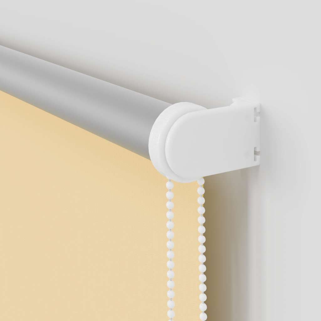 Verdunkelungsrollo Beige 125x150 cm Stoffbreite 121,6 cm