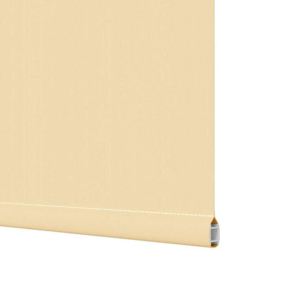 Verdunkelungsrollo Beige 130x150 cm Stoffbreite 126,6 cm