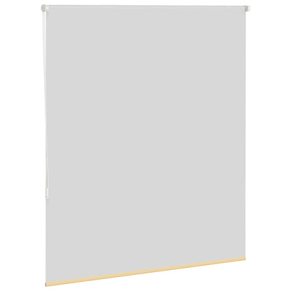 Verdunkelungsrollo Beige 130x150 cm Stoffbreite 126,6 cm