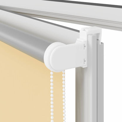 Verdunkelungsrollo Beige 150x150 cm Stoffbreite 146,6 cm