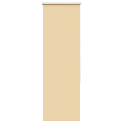 Verdunkelungsrollo Beige 50x175cm Stoffbreite 45,7 cm Polyester