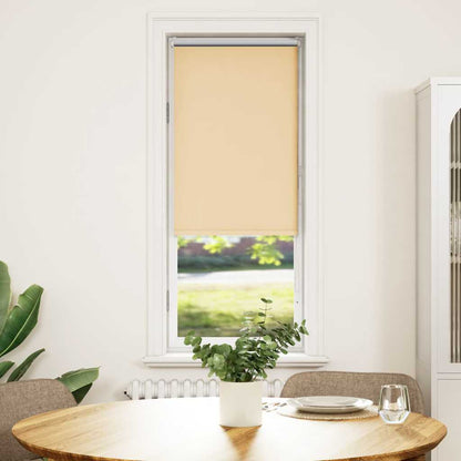 Verdunkelungsrollo Beige 50x175cm Stoffbreite 45,7 cm Polyester