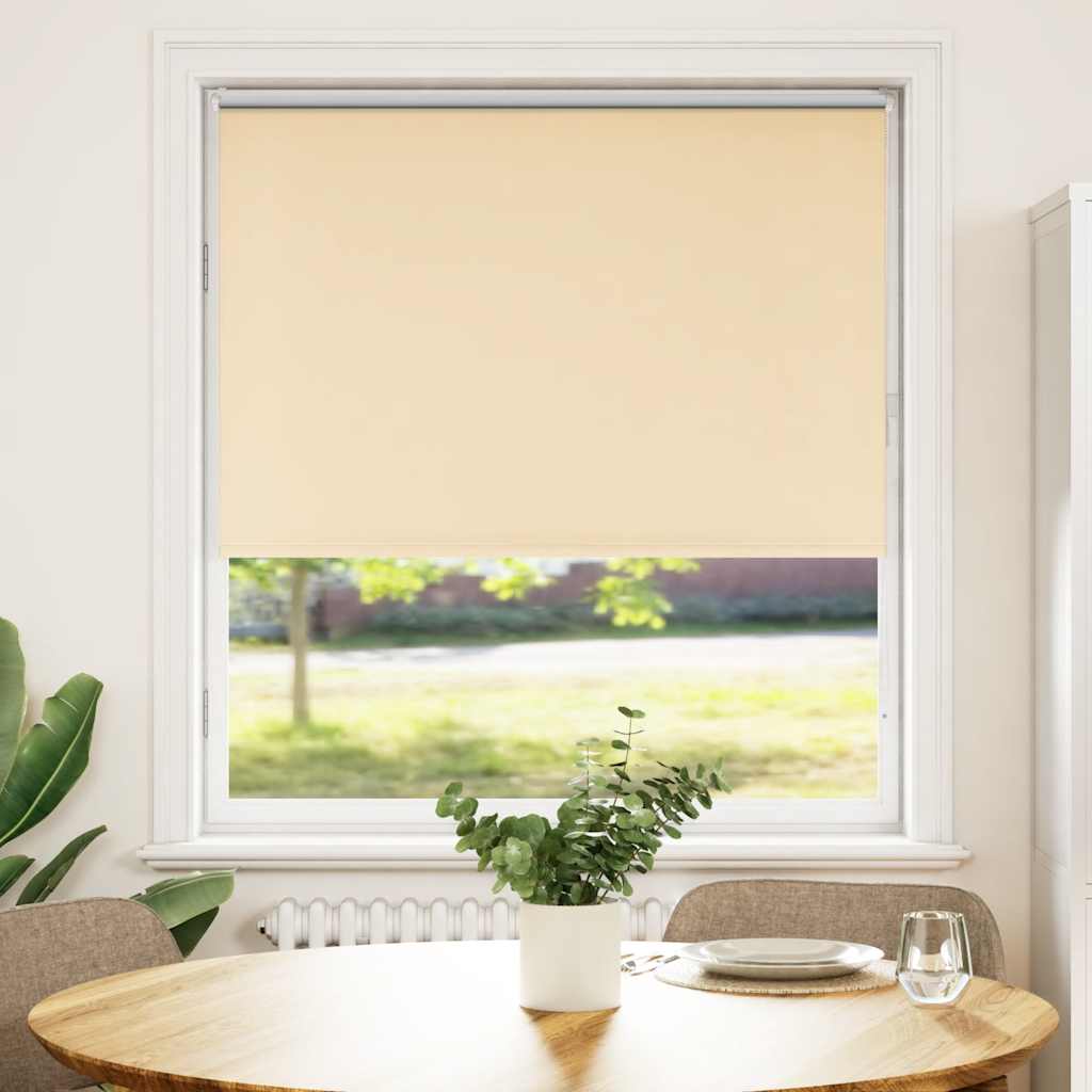 Verdunkelungsrollo Beige 105x175 cm Stoffbreite 100,7 cm