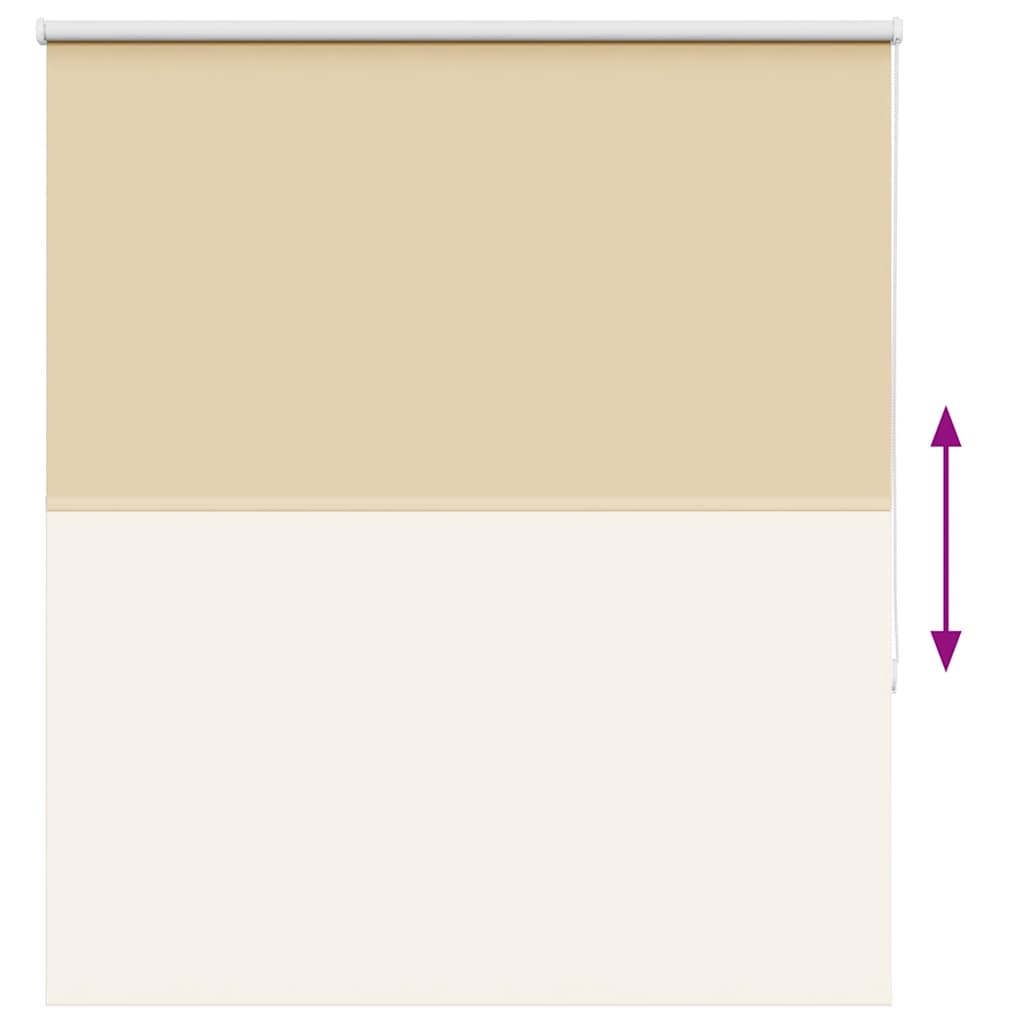 Verdunkelungsrollo Beige 120x175 cm Stoffbreite 116,6 cm