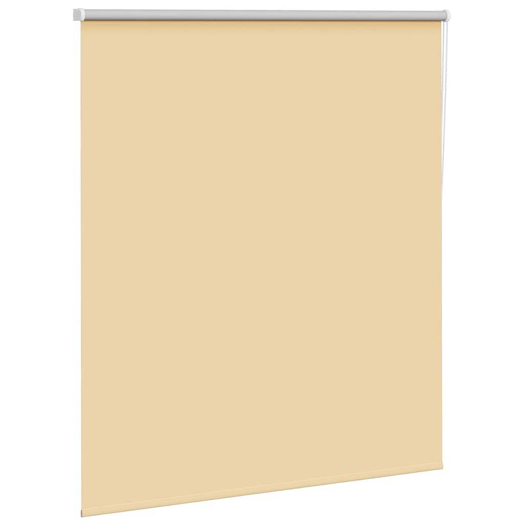 Verdunkelungsrollo Beige 140x175 cm Stoffbreite 136,6 cm