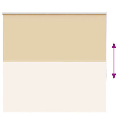 Verdunkelungsrollo Beige 160x175 cm Stoffbreite 156,6 cm