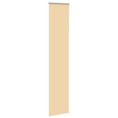 Verdunkelungsrollo Beige 45x210cm Stoffbreite 40,7 cm Polyester