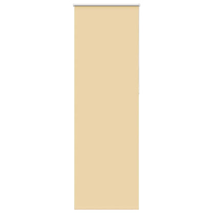 Verdunkelungsrollo Beige 65x210cm Stoffbreite 60,7 cm Polyester
