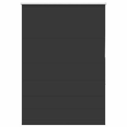 Verdunkelungsrollo Schwarz 115x130 cm Stoffbreite 110,7 cm