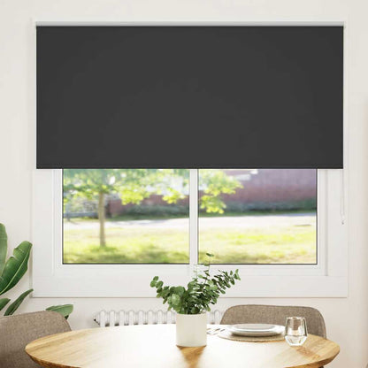 Verdunkelungsrollo Schwarz 160x130 cm Stoffbreite 156,6 cm