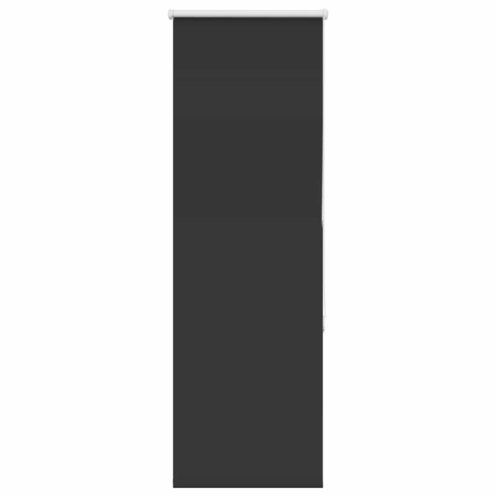 Verdunkelungsrollo Schwarz 45x150 cm Stoffbreite 40,7 cm