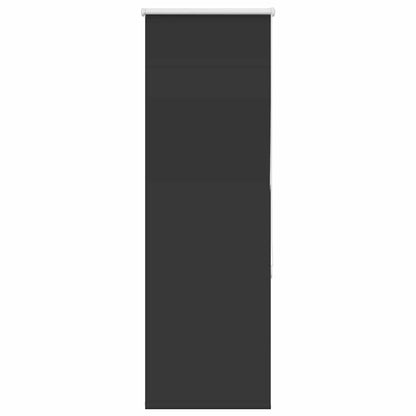 Verdunkelungsrollo Schwarz 55x150 cm Stoffbreite 50,7 cm