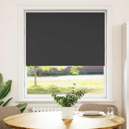 Verdunkelungsrollo Schwarz 90x150 cm Stoffbreite 85,7 cm
