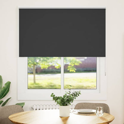 Verdunkelungsrollo Schwarz 135x150 cm Stoffbreite 131,6 cm