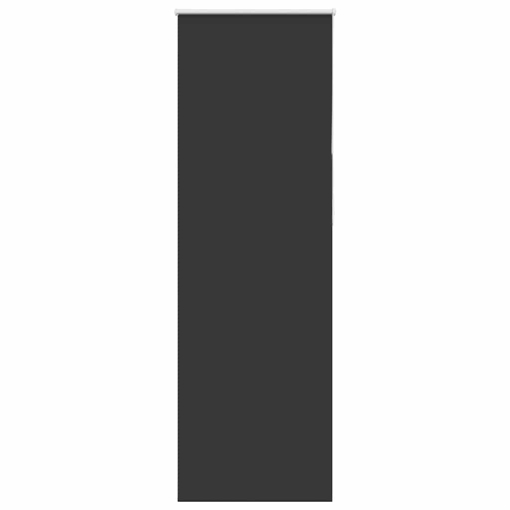 Verdunkelungsrollo Schwarz 70x210 cm Stoffbreite 65,7 cm