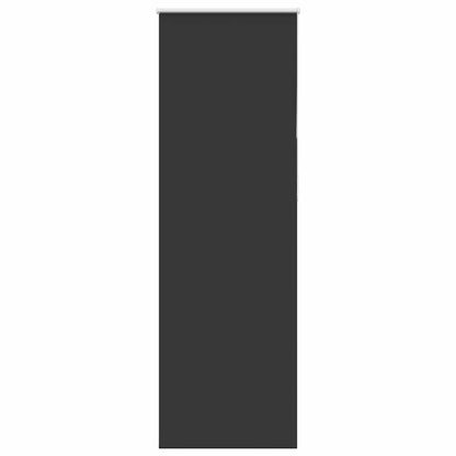 Verdunkelungsrollo Schwarz 80x210 cm Stoffbreite 75,7 cm