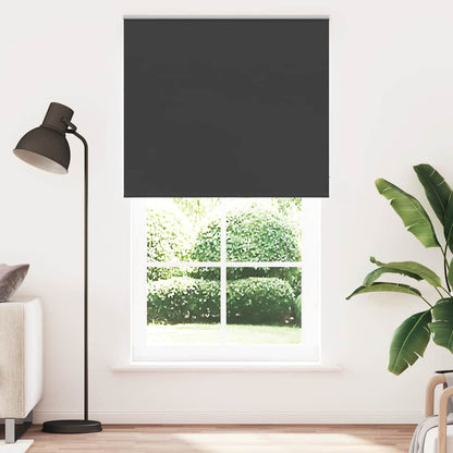 Verdunkelungsrollo Schwarz 140x210 cm Stoffbreite 136,6 cm