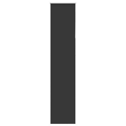 Verdunkelungsrollo Schwarz 50x230 cm Stoffbreite 45,7 cm