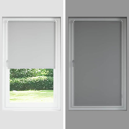 Verdunkelungsrollo Schwarz 60x230 cm Stoffbreite 55,7 cm