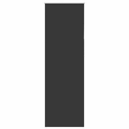 Verdunkelungsrollo Schwarz 70x230 cm Stoffbreite 65,7 cm