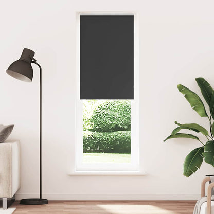 Verdunkelungsrollo Schwarz 70x230 cm Stoffbreite 65,7 cm