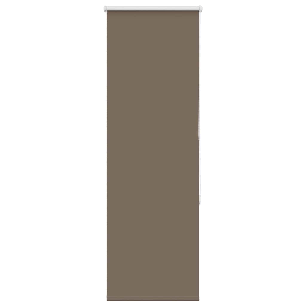 Verdunkelungsrollo Kaffeebraun 50x130cm Stoffbreite 45,7 cm