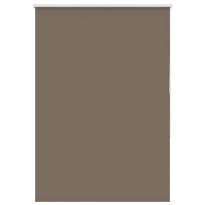 Verdunkelungsrollo Kaffeebraun 105x130cm Stoffbreite 100,7cm