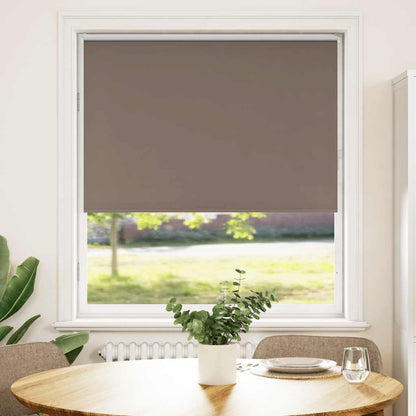 Verdunkelungsrollo Kaffeebraun 110x130cm Stoffbreite 105,7cm