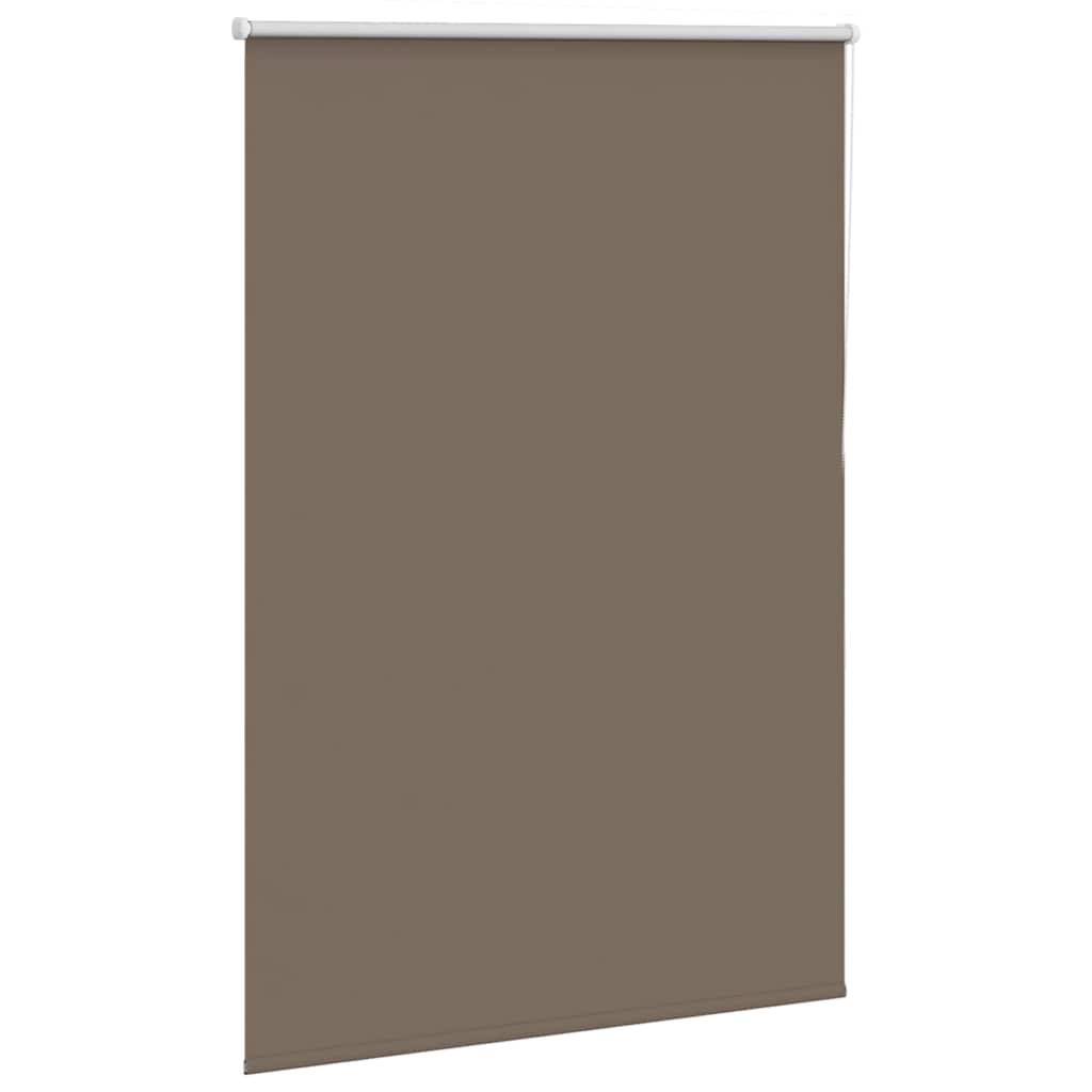 Verdunkelungsrollo Kaffeebraun 115x130cm Stoffbreite 110,7cm